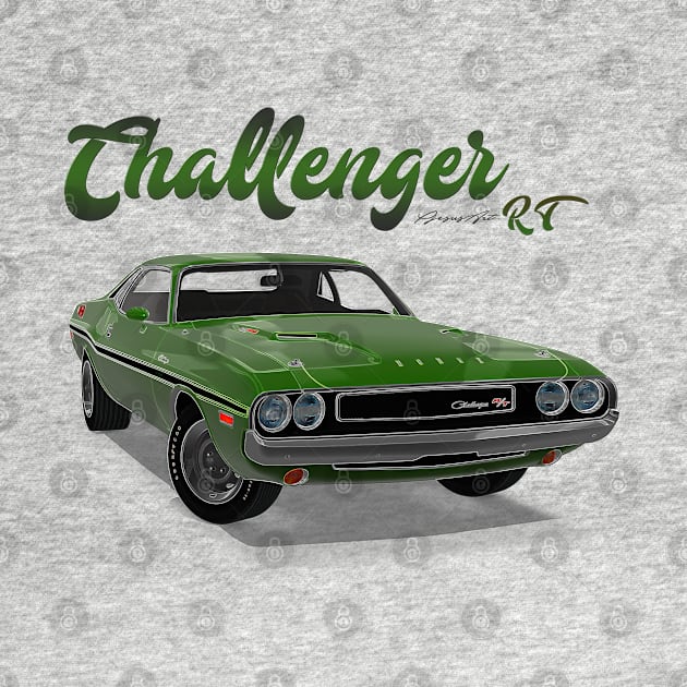 Challenger RT green front by PjesusArt